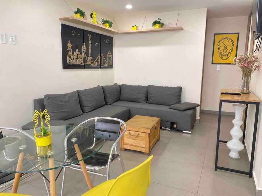 Downtown Depto Con Terraza Privada Apartment Mexico City Exterior photo