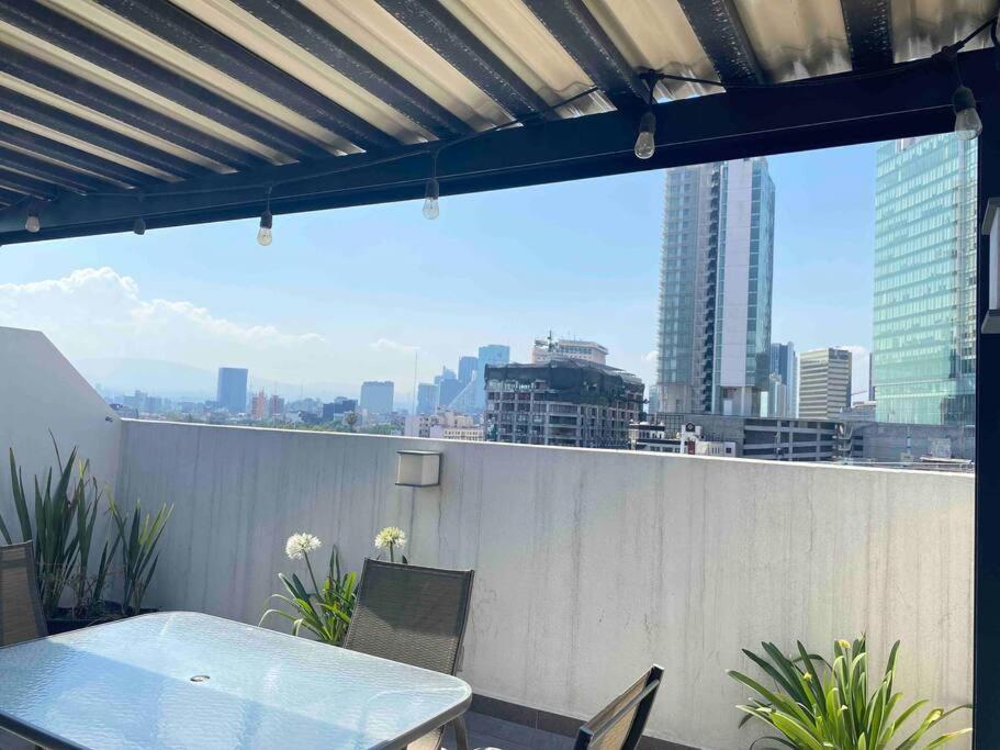 Downtown Depto Con Terraza Privada Apartment Mexico City Exterior photo