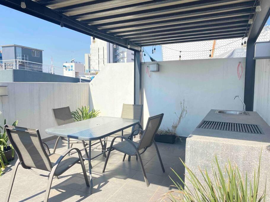 Downtown Depto Con Terraza Privada Apartment Mexico City Exterior photo